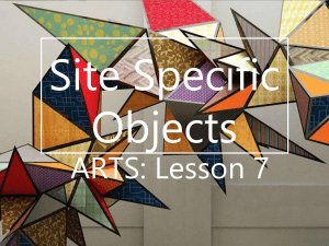 Site Specific Objects