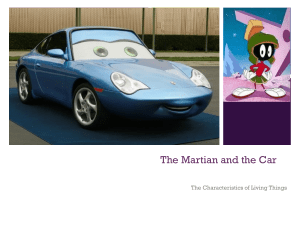 Martian and the car