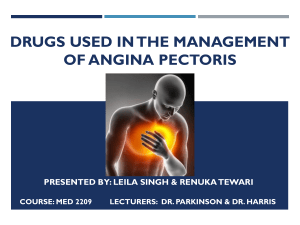 Drugs-used-in-the-Management-of-angina-pectoris-final
