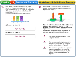 Pressure worksheet - Answer key-1