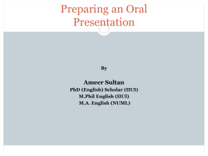 Presntation on Presentation