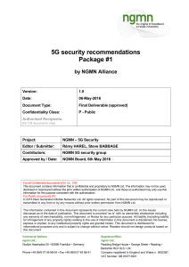 160506 NGMN 5G Security Package 1 v1 0