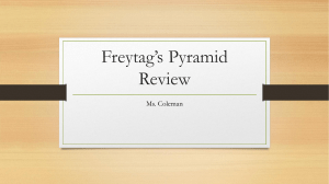 Freytag’s Pyramid Review