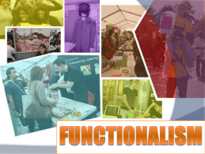 introduction to functionalism