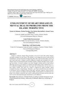 ENHANCEMENT OF HEART DISEASES IN MENTAL HEALTH PROBLEMS FROM THE ISLAMIC PERSPECTIVE 