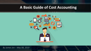 A Basic Guide of Cost Accounting