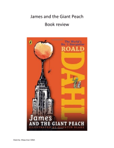 James and the Giant Peach book review