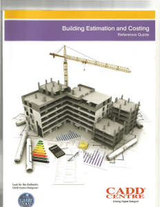 [CADD Centre Training Services] Building Estimatio
