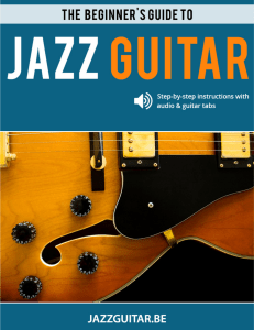 The Beginners Guide To Jazz Guitar