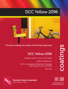 DCC Yellow 2096 PFS
