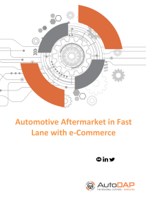 Automotive Aftermarket in Fast Lane with e-Commerce