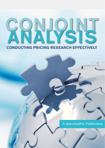 What is Conjoint Analysis