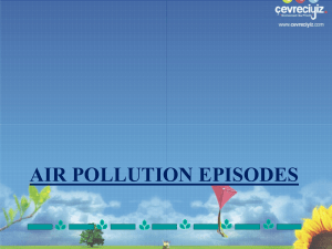 air pollution episodes