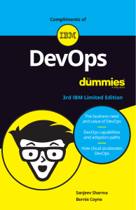 DevOps for Dummies