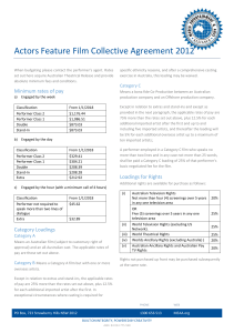 Actors-Feature-Film-Collective-Agreement-Summary-2018-Effective-1-August-2018