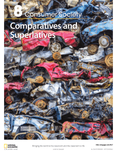 comparatives and superlatives ESL