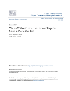 Wolves Without Teeth  The German Torpedo Crisis in World War Two