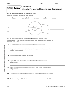Study Guide Chemistry in Biology English Editable