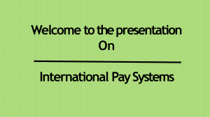 International pay systems