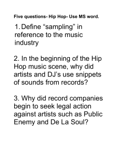 Five questions for Hip-Hop Clips on PBS