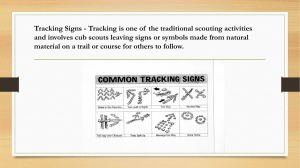 Tracking Signs & Countryside Code