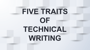 1-FIVE-TRAITS-OF-TECHNICAL-WRITING