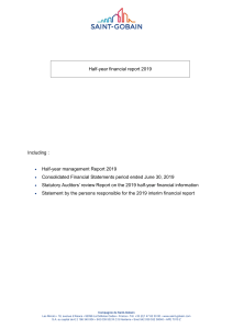 half year financial report 2019 2
