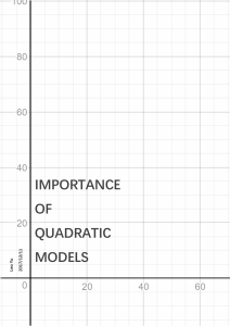 importance of quadratic models
