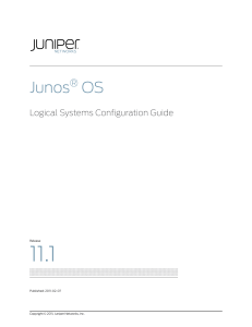 logical-systems-conf-Junos