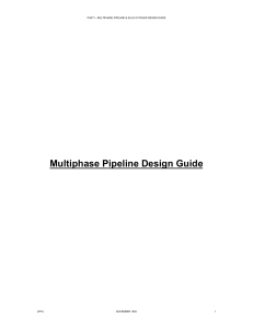1. Multiphase Pipeline Design Guide Chevron Part I