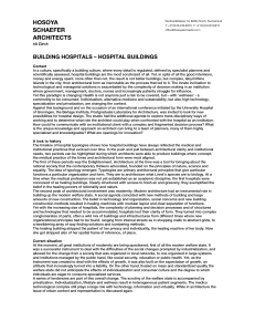 2006 The Architecture of Hospitals Text