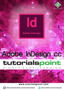 adobe indesign cc tutorial