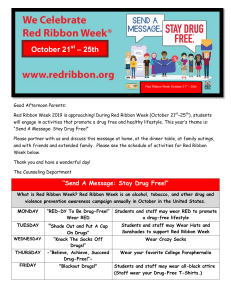 Red Ribbon Week Parent Letter and Schedule-October 21-25,  2019.docx (1)