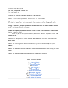 Copy of Chemistry Test Study Guide