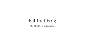 Eat that Frog