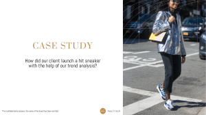 Case study Sneakers