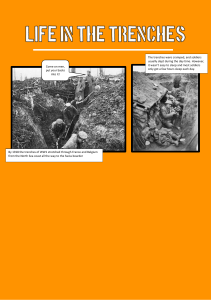 Life in the trenches comic example