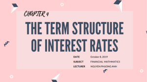 THE TERM STRUCTURE