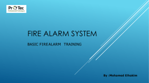 Fire Alarm System ppt