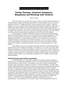 1998 Keith Family Therapy, Chemical Imbalance, Blasphemy