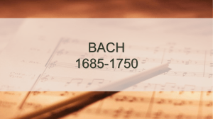 BACH music project
