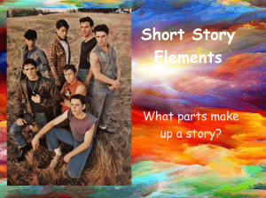 Elements of a Story Slides Plot Elements