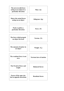physics cards mechanics matching terms