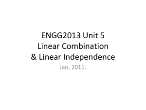 ENGG2013 Unit 5