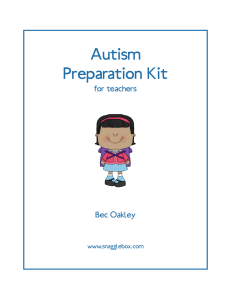 Autism Preparation Kit for Teachers