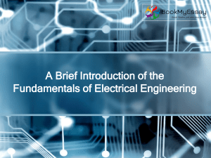 A Brief Introduction of the Fundamentals of Electrical (1)