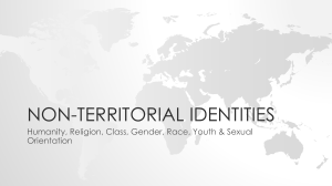 Non-territorial identities