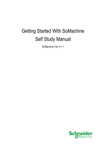 Training Manual EN SOMACHINE 4.1
