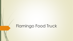 Flamingo Food Truck PP