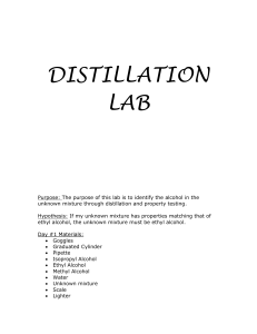 DISTILLATION LAB